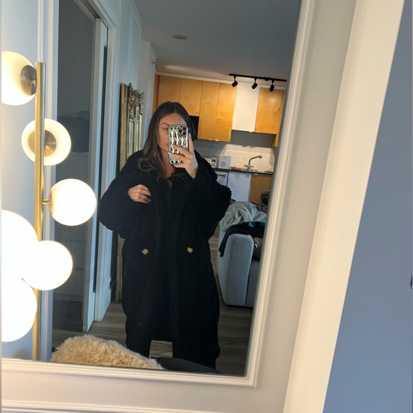 Teddy Sherpa jacket, like max Mara - Picture 8 of 15